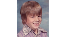 Little Al in 4th grade. Check out that purple paisley. So cool.